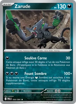 Zarude, Nuit Noire, n° 056