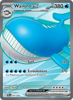 Wailord-ex, Nuit Noire, n° 097