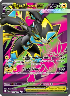 Méga-Zeraora-ex, Nuit Noire, n° 098