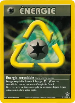 Énergie recyclable, Neo Genesis, n° 105