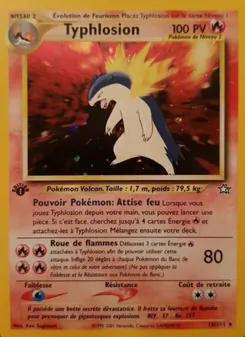 Typhlosion, Neo Genesis, n° 18