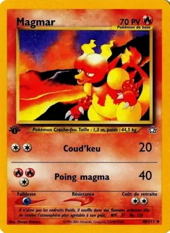 Magmar, Neo Genesis, n° 40
