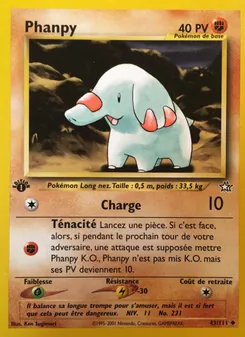 Phanpy, Neo Genesis, n° 43
