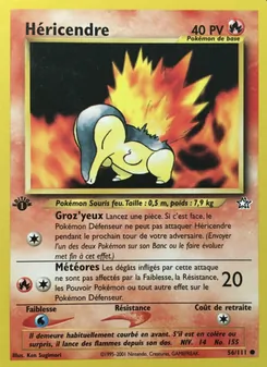 Héricendre, Neo Genesis, n° 56