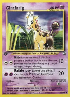 Girafarig, Neo Genesis, n° 58