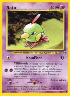 Natu, Neo Genesis, n° 67