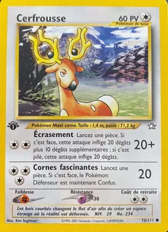 Cerfrousse, Neo Genesis, n° 76
