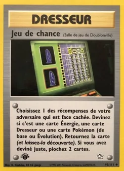 Jeu de chance, Neo Genesis, n° 92