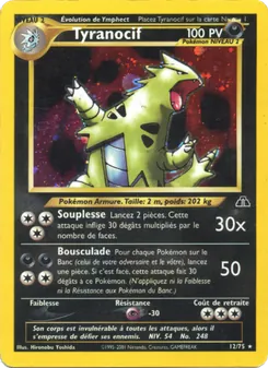 Tyranocif, Neo Discovery, n° 12