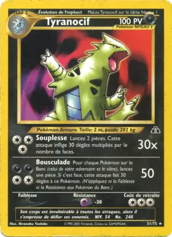 Tyranocif, Neo Discovery, n° 31