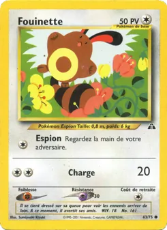 Fouinette, Neo Discovery, n° 63