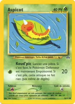 Aspicot, Neo Discovery, n° 70