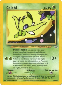 Celebi, Neo Revelation, n° 16
