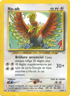 Ho-oh, Neo Revelation, n° 18