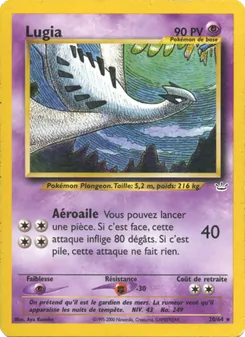 Lugia, Neo Revelation, n° 20