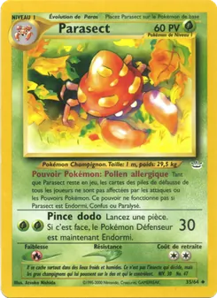 Parasect, Neo Revelation, n° 35