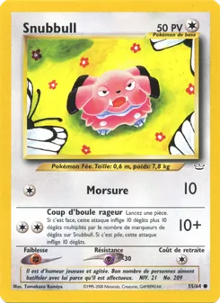 Snubbull, Neo Revelation, n° 55