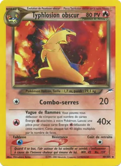 Typhlosion obscur, Neo Destiny, n° 10