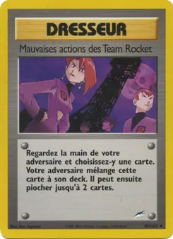Mauvaises actions des Team Rocket, Neo Destiny, n° 103