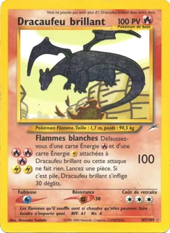 Dracaufeu brillant, Neo Destiny, n° 107
