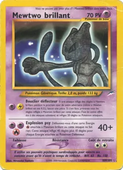 Mewtwo brillant, Neo Destiny, n° 109