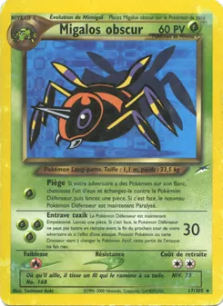 Migalos obscur, Neo Destiny, n° 17