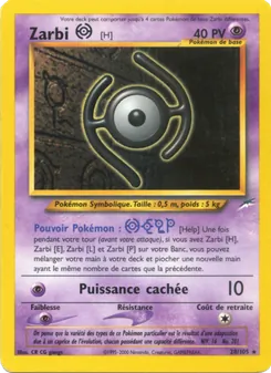 Zarbi H, Neo Destiny, n° 28
