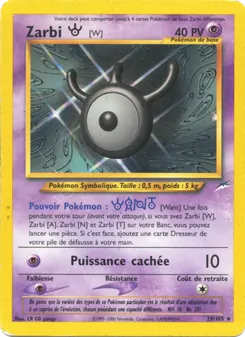 Zarbi W, Neo Destiny, n° 29