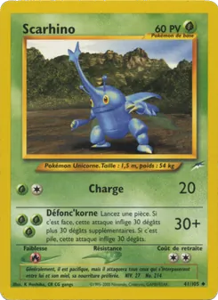 Scarhino, Neo Destiny, n° 41