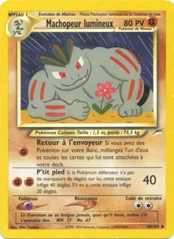 Machopeur lumineux, Neo Destiny, n° 49