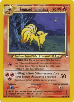 Feunard lumineux, Neo Destiny, n° 50