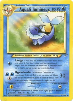 Aquali lumineux, Neo Destiny, n° 52