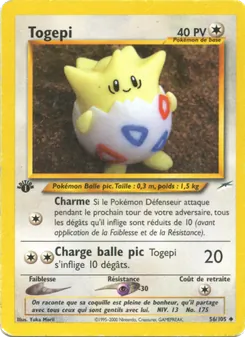 Togepi, Neo Destiny, n° 56