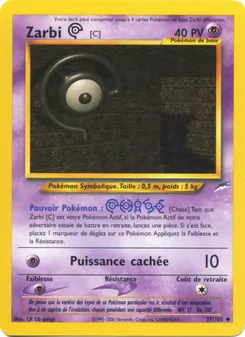 Zarbi C, Neo Destiny, n° 57