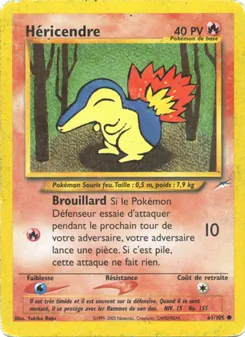 Héricendre, Neo Destiny, n° 61