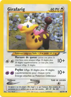 Girafarig, Neo Destiny, n° 66