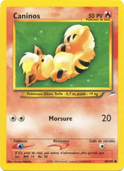 Caninos, Neo Destiny, n° 68