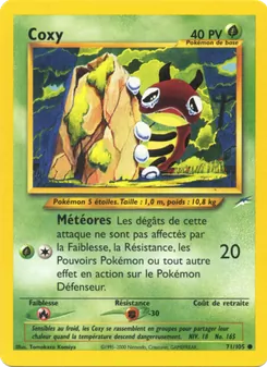 Coxy, Neo Destiny, n° 71