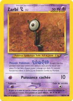 Zarbi L, Neo Destiny, n° 86