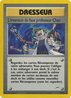L'invention du faux professeur Chen, Neo Destiny, n° 94
