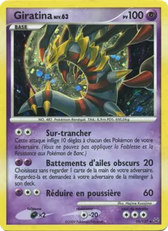 Giratina, Platine, n° 10
