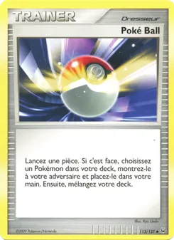Poké Ball, Platine, n° 113