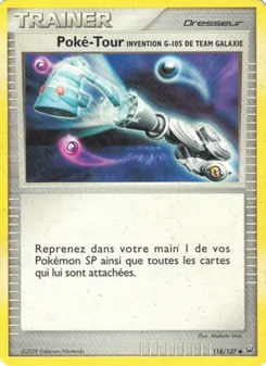 Poké-Tour Invention G-105 de Team Galaxie, Platine, n° 118