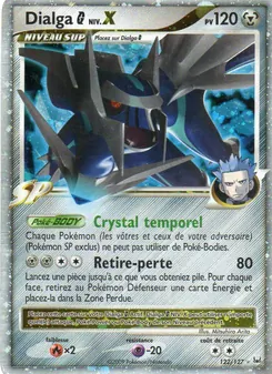 Dialga G NIV.X, Platine, n° 122