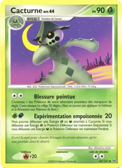 Cacturne, Platine, n° 42