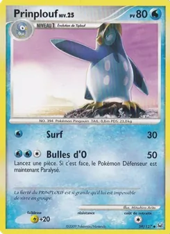 Prinplouf, Platine, n° 59