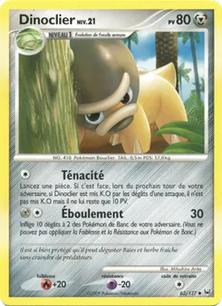 Dinoclier, Platine, n° 62