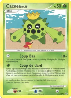 Cacnea, Platine, n° 67