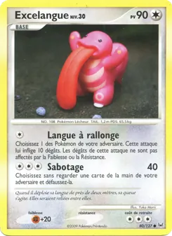 Excelangue, Platine, n° 80