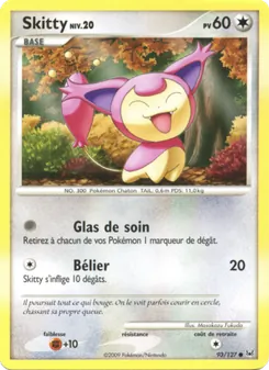 Skitty, Platine, n° 93
